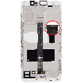 LCD Assembly With Frame Compatible For Huawei Mate 9 (Refurbished) (White)