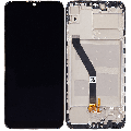 LCD Assembly With Frame Compatible For Huawei Y6 (2019) (Refurbished) (Midnight Black)
