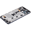 LCD Assembly With Frame Compatible For Huawei P30 Lite (2019) / Nova 4e (4GB RAM) (Refurbished) (Midnight Black)