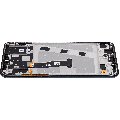 LCD Assembly With Frame Compatible For Huawei P30 Lite (2019) / Nova 4e (4GB RAM) (Refurbished) (Midnight Black)