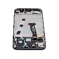 LCD Assembly With Frame Compatible For Huawei P30 Lite / Nova 4e (Refurbished) (6GB RAM) (Midnight Black) 