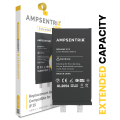 Replacement High Capacity Battery Core Compatible For iPhone 15 (Spot Welding Required) (AmpSentrix Core Extended)