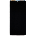 OLED Assembly With Frame Compatible For Xiaomi Redmi Note 13 4G (Refurbished) (Midnight Black)