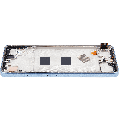 OLED Assembly With Frame Compatible For Xiaomi Redmi Note 13 4G (Refurbished) (Ice Blue)