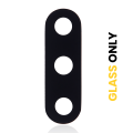 Back Camera Lens (Glass Only) With Adhesive Compatible For Samsung Galaxy M30 (M305 / 2019) (Black)