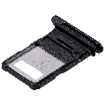 Single Sim Card Tray Compatible For Motorola Moto Edge (XT2305 / 2023) (Eclipse Black) (Genuine OEM)