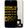 LCD Assembly Without Frame Compatible For Xiaomi Redmi 12 / Redmi 13 4G / Redmi 13 5G / Redmi Note 12R / Poco M6 Pro (Refurbished) (All Colors)