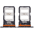 Sim Card Tray Compatible For Xiaomi Redmi Note 13R Pro (Black)