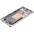 OLED Assembly With Frame Compatible For Samsung Galaxy S24 Ultra (US & International Version) (Aftermarket Plus) (Titanium Yellow)