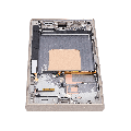 OLED Assembly With Frame Compatible For Samsung Galaxy S24 Ultra (US & International Version) (Aftermarket Plus) (Titanium Yellow)