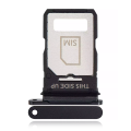 Single Sim Card Tray Compatible For Motorola Moto Edge (XT2305 / 2023) (Eclipse Black) (Genuine OEM)
