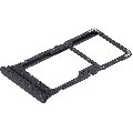 Sim Card Tray Compatible For Xiaomi Redmi Note 12R (Black)