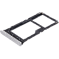 Sim Card Tray Compatible For Xiaomi Redmi Note 12R (Silver)