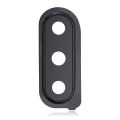 Back Camera Glass Lens And Cover Bezel Compatible For Samsung Galaxy M30 (M305 / 2019) (Black)