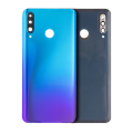 Back cover Glass With Camera Lens Compatible For Huawei P30 Lite / Nova 4E (6GB RAM / Without Logo) (Peacock Blue)