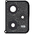Back Camera Lens With Bracket / Bezel Compatible For Xiaomi Redmi Note 12 Pro Plus (Obsidian Black)
