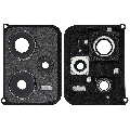 Back Camera Lens With Bracket / Bezel Compatible For Xiaomi Redmi Note 12 Pro Plus (Obsidian Black)