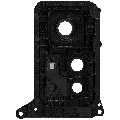 Back Camera Lens With Bracket / Bezel Compatible For Xiaomi Redmi Note 12S (Onyx Black)