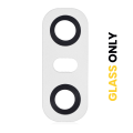 Back Camera Lens (Glass Only) With Adhesive Compatible For LG G6 (Mystic White)