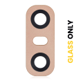 Back Camera Lens (Glass Only) With Adhesive Compatible For LG G6 (Terra Gold)