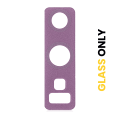 Back Camera Lens (Glass Only) With Adhesive Compatible For Samsung Galaxy Note 9 (Lavender Purple)