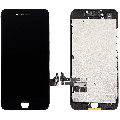 LCD Assembly With Steel Plate Compatible For iPhone 7 (Aftermarket Pro: XO7 Incell) (Black)