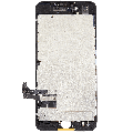 LCD Assembly With Steel Plate Compatible For iPhone 7 (Aftermarket Pro: XO7 Incell) (Black)