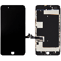 LCD Assembly With Steel Plate Compatible For iPhone 8 Plus (Aftermarket) (Black)