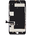 LCD Assembly With Steel Plate Compatible For iPhone 8 Plus (Aftermarket) (Black)