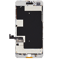 LCD Assembly With Steel Plate Compatible For iPhone 8 Plus (Aftermarket) (White)
