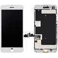 LCD Assembly With Steel Plate Compatible For iPhone 8 Plus (Aftermarket) (White)