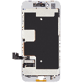 LCD Assembly With Steel Plate Compatible For iPhone 8 / SE (2020 / 2022) (Aftermarket) (White)