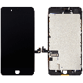 LCD Assembly With Steel Plate Compatible For iPhone 7 Plus (Aftermarket) (Black)