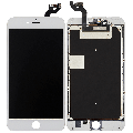 LCD Assembly With Steel Plate Compatible For iPhone 6S Plus (Premium) (White)