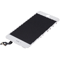 LCD Assembly With Steel Plate Compatible For iPhone 6S Plus (Premium) (White)