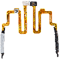 Fingerprint Reader With Flex Cable Compatible For Xiaomi Redmi Note 12 Pro 5G (Polar White)