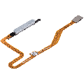 Fingerprint Reader With Flex Cable Compatible For Xiaomi Redmi Note 12T Pro / Poco X4 GT (White)