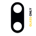 Back Camera Lens (Glass Only) With Adhesive Compatible For BlackBerry KEY2 (BBF100 Series)