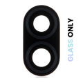 Back Camera Lens (Glass Only) Compatible For Motorola Moto E (XT2052 / 2020) (Genuine OEM) (Black)