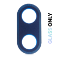 Back Camera Lens (Glass Only) With Adhesive Compatible For One Hyper (XT2027-1 / 2020) (Genuine OEM) (Deepsea Blue)