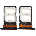 Sim Card Tray Compatible For Xiaomi Redmi Note 12 Pro Plus (Obsidian Black)