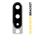 Back Camera Lens With Bracket Compatible For OnePlus 8 (Onyx Black)