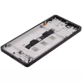 OLED Assembly With Frame Compatible For Xiaomi Redmi Note 13 Pro 4G / Xiaomi Poco M6 Pro 4G (Refurbished) (Midnight Black)