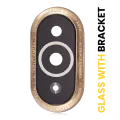 Back Camera Lens With Bracket Compatible For Huawei Nova 10 Pro (Gold)