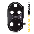 Back Camera Lens With Bracket Compatible For Huawei P50 Pro (Golden Black)