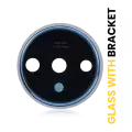 Back Camera Lens With Bracket Compatible For OnePlus 7T (Glacier Blue)