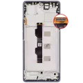 OLED Assembly With Frame Compatible For Xiaomi Redmi Note 13 Pro 4G / Xiaomi Poco M6 Pro 4G (Refurbished) (Purple)