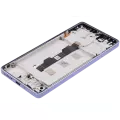 OLED Assembly With Frame Compatible For Xiaomi Redmi Note 13 Pro 4G / Xiaomi Poco M6 Pro 4G (Refurbished) (Purple)