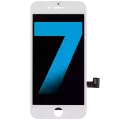 LCD Assembly With Steel Plate Compatible For iPhone 7 (Aftermarket) (White)