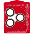 Casper Camera Lens Protector Compatible For iPhone 16 Pro / 16 Pro Max (Desert Titanium) (Clear)